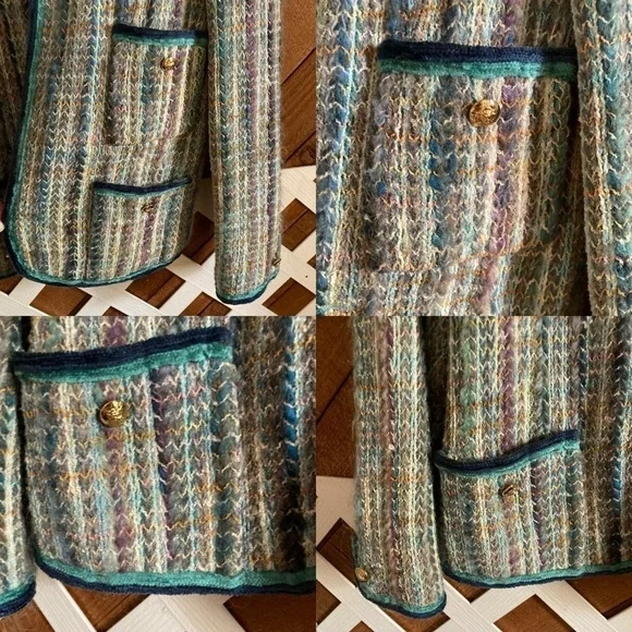 Blanka & Berta tweed Skirt and blazer set